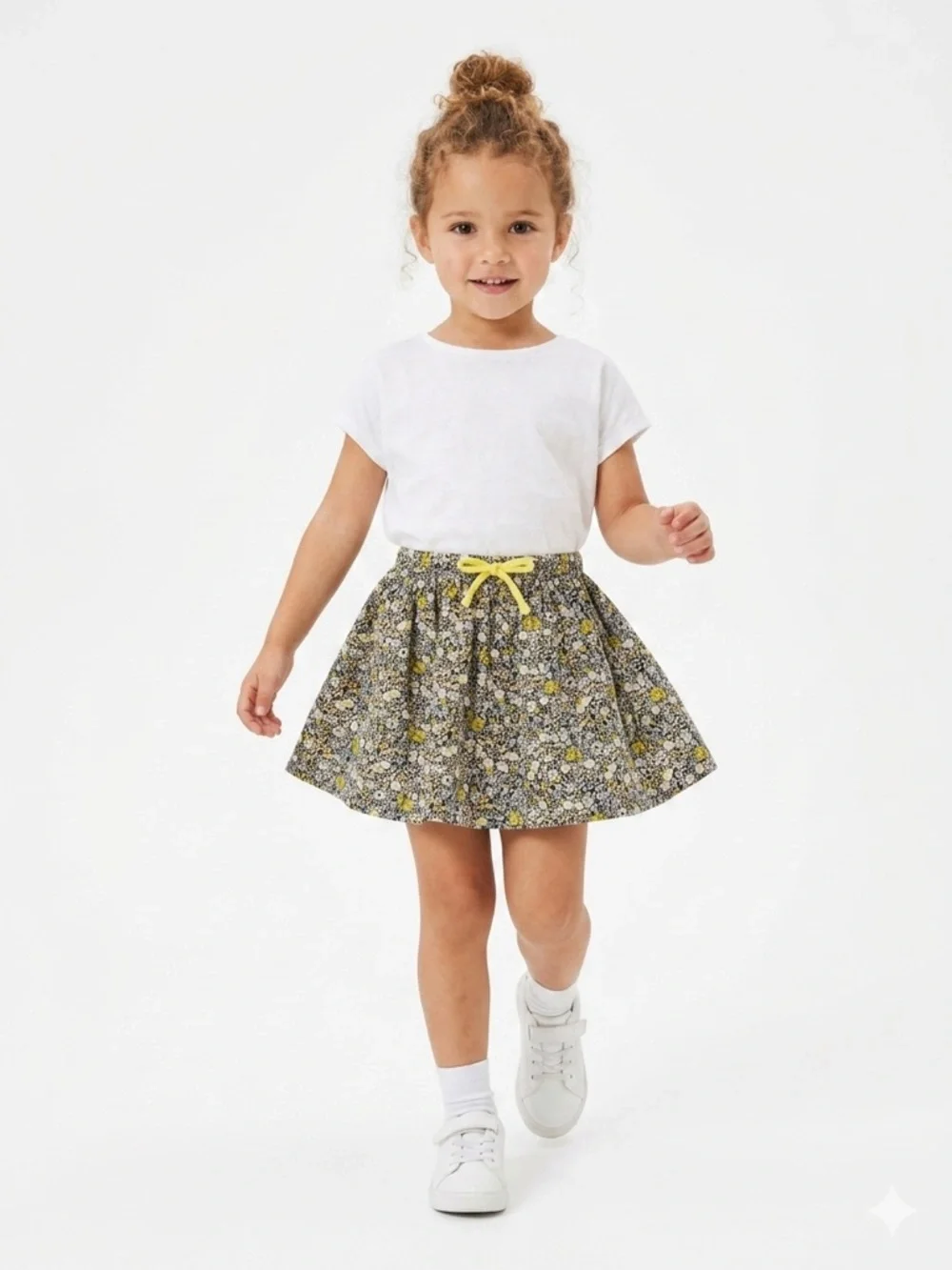 Bonpoint Floral Cute Girly Flowy Skirt Size 4
